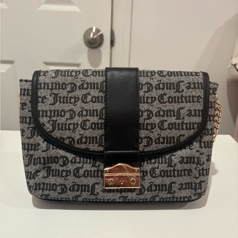 Juicy Couture Pop That Lock Flap Crossbody Bag